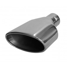 PONTEIRA ESCAPE INOX OVAL MOD. CUPRA 2 ESQ.